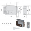 Supporto per smerigliatrice angolare 230 - pg 50.080